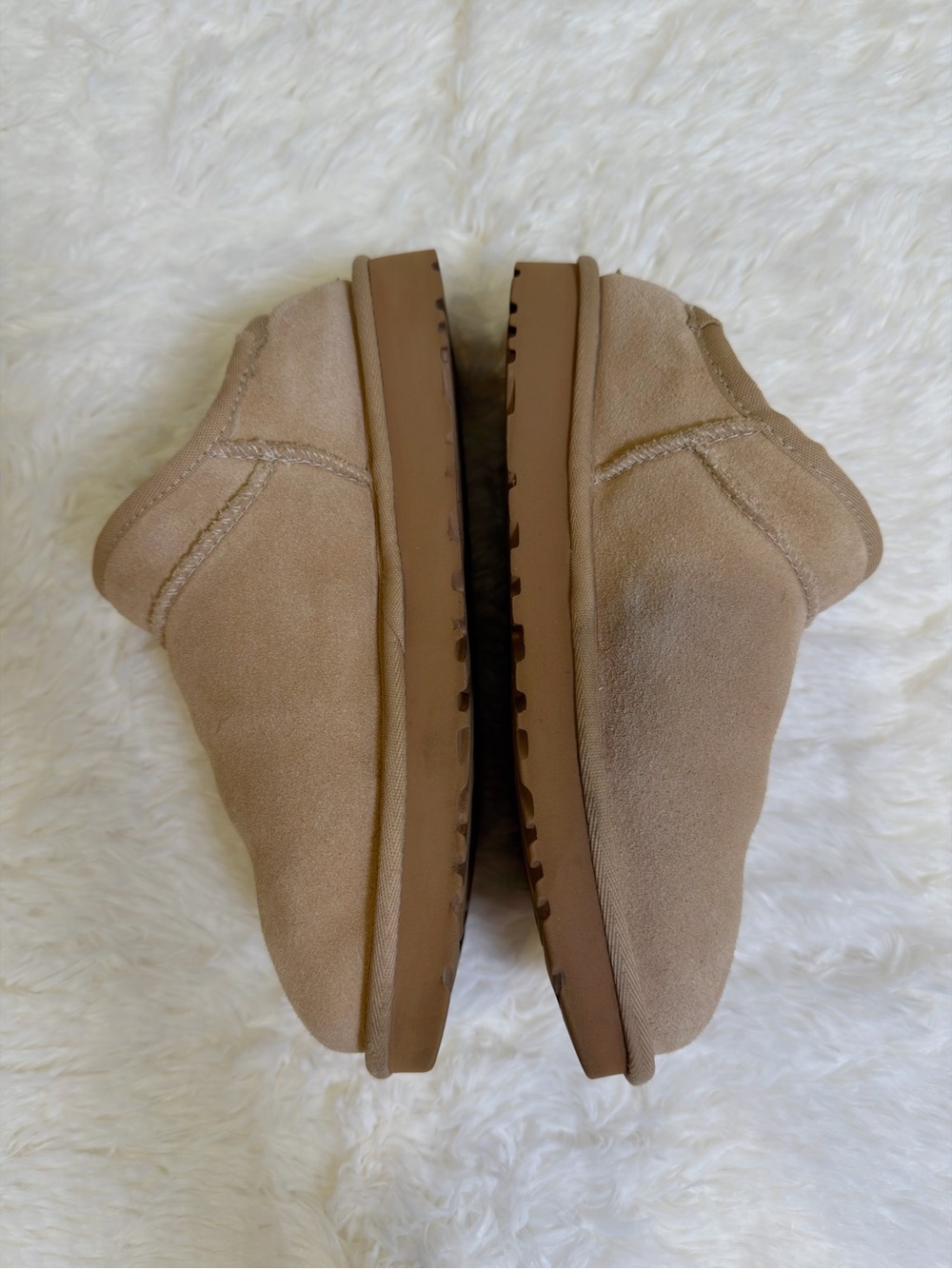 UGG Classic Slipper Micro Boot in tan